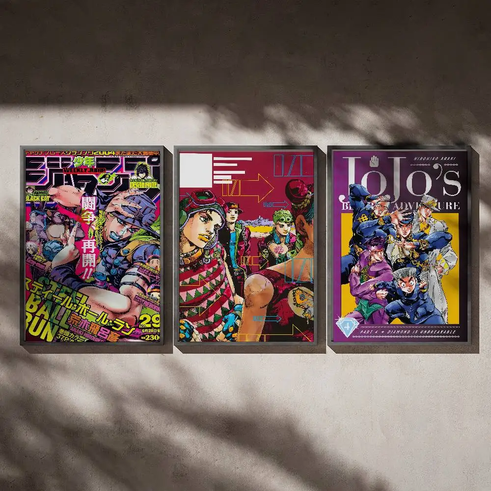 J-JoJo Bizarre Adventure Poster Posters,waterproof Paper Stickers,coffee Shops,bar Living Rooms 
J-JoJo Bizarre Adventure Poster Posters,waterproof Paper Stickers,coffee Shops,bar Living Rooms