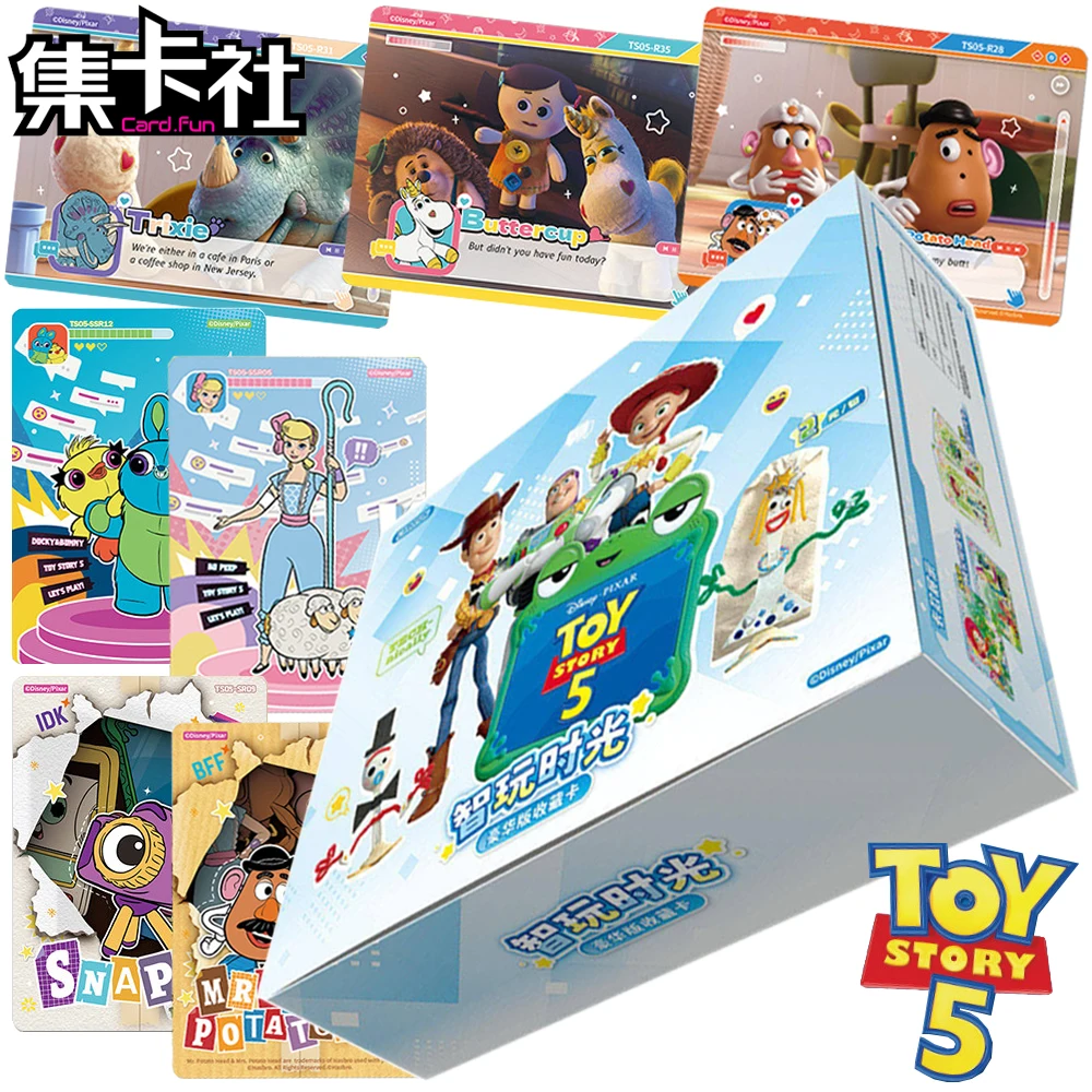 New Original Card.fun Toy Story 5 Disney Pixar Animated Movie Collection Card Encourage Kid's Healing Gifts Exquisite Design Toy
New Original Card.fun Toy Story 5 Disney Pixar Animated Movie Collection Card Encourage Kid's Healing Gifts Exquisite Design Toy