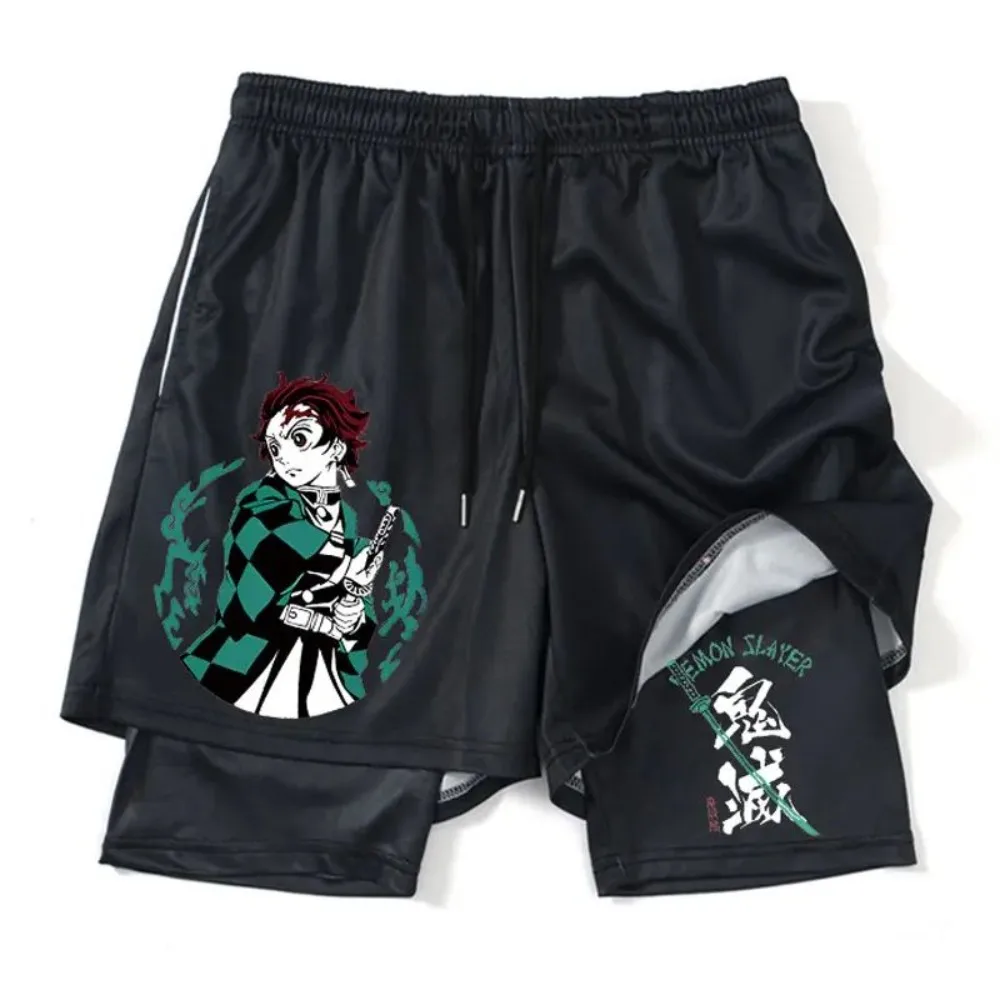 Demon Slayer Kamado Tanjiro Unisex Harajuku Anime Print 2026 Summer Sports Breathable Fast Drying Loose Double-layer Shorts
Demon Slayer Kamado Tanjiro Unisex Harajuku Anime Print 2026 Summer Sports Breathable Fast Drying Loose Double-layer Shorts