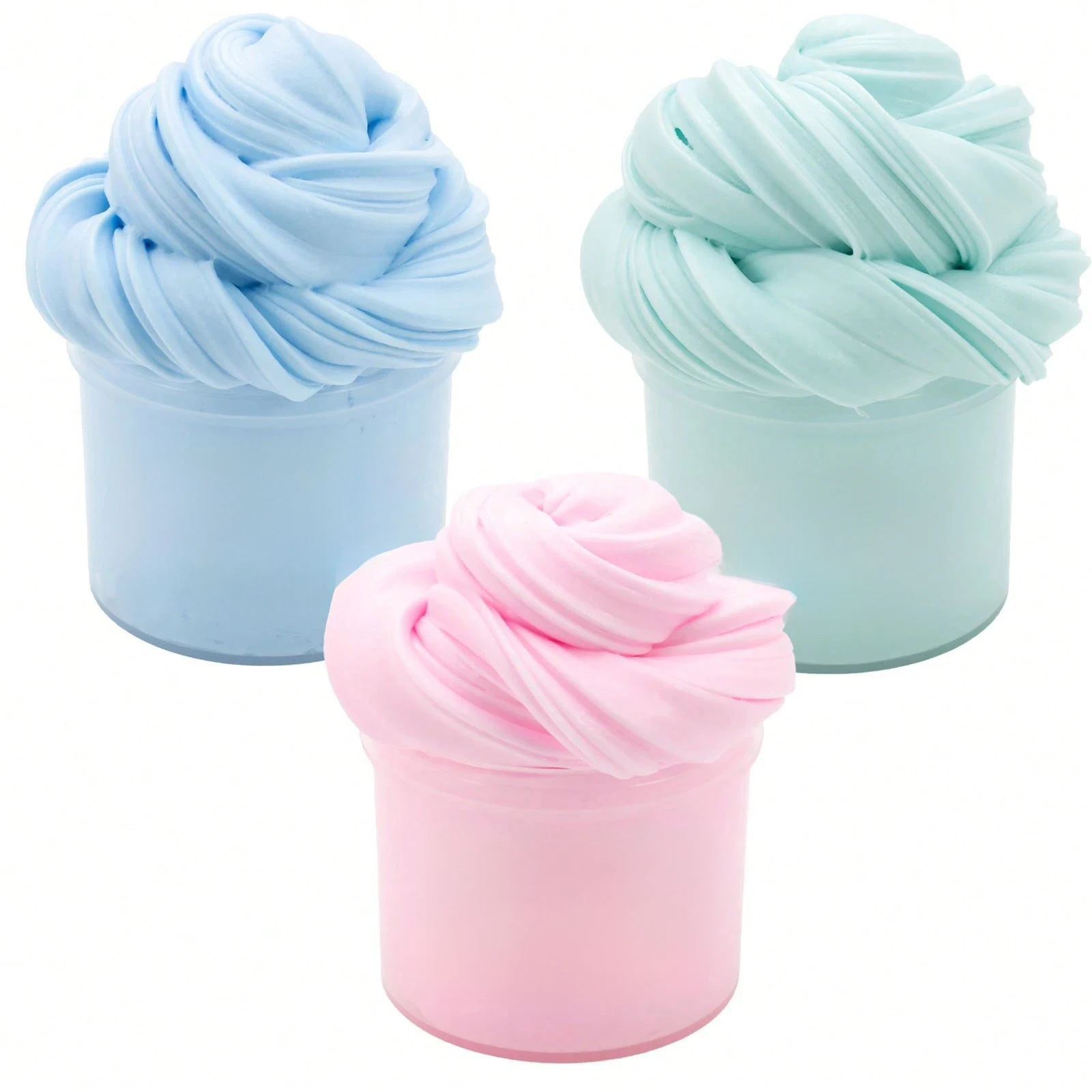 3pcs Aesthetic Fluffy Slime Set, Stress Relief Scented Slime for Kids
3pcs Aesthetic Fluffy Slime Set, Stress Relief Scented Slime for Kids
