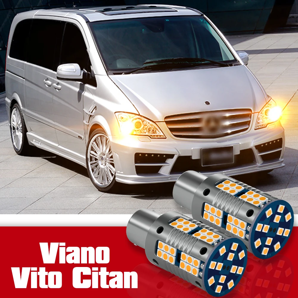 2pcs LED Accessories Turn Signal Light Bulb Lamp For Mercedes Benz Viano Vito W639 Citan W415 2008 2009 2010 2011 2012 2013
2pcs LED Accessories Turn Signal Light Bulb Lamp For Mercedes Benz Viano Vito W639 Citan W415 2008 2009 2010 2011 2012 2013