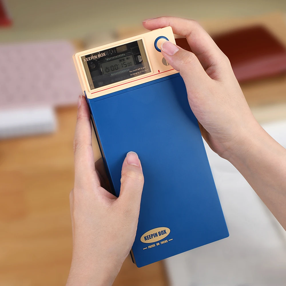 Universal Keepin Box Smartphone Timing Lock Box Self-Discipline Trick Mobile Phone Timing Case Restrict Phone Addicted Student
Universal Keepin Box Smartphone Timing Lock Box Self-Discipline Trick Mobile Phone Timing Case Restrict Phone Addicted Student