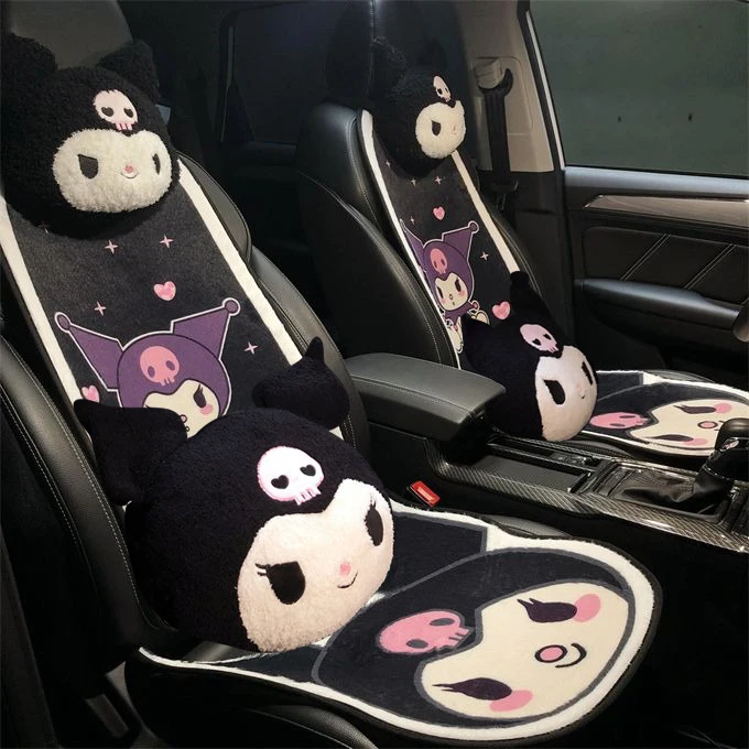 Подушка для автомобильного сиденья Kuromi, подушка для шеи, поддержка талии, удобная дышащая подушка для автомобильного сиденья, автомобильные аксессуары для интерьера
Подушка для автомобильного сиденья Kuromi, подушка для шеи, поддержка талии, удобная дышащая подушка для автомобильного сиденья, автомобильные аксессуары для интерьера