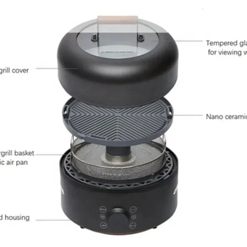 5l Vacuum Chicken Chip Donut Air Cooker Fryer Oven Airfryers Digital Electric Power Deep Fryers Air Fryers Without Oil Hot Sales
5l Vacuum Chicken Chip Donut Air Cooker Fryer Oven Airfryers Digital Electric Power Deep Fryers Air Fryers Without Oil Hot Sales