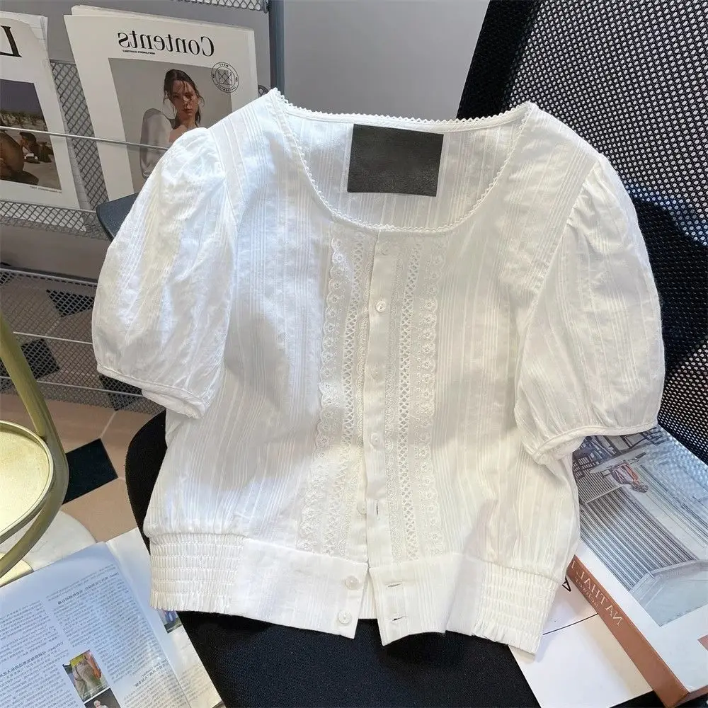 Short Sleeve Shirts Womens Poplin Pleated Pintuck Bat Shirt Outdoor Activity Minimalist Urban Artistic Student Youthful
Short Sleeve Shirts Womens Poplin Pleated Pintuck Bat Shirt Outdoor Activity Minimalist Urban Artistic Student Youthful