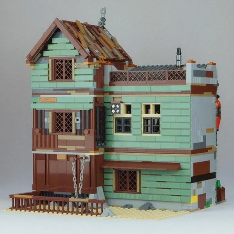 1991PCS MOC Street View Modular Bait Shop Grocery Model Custom Building Blocks Architecture DIY Assembly Display Gift Blocks Set
1991PCS MOC Street View Modular Bait Shop Grocery Model Custom Building Blocks Architecture DIY Assembly Display Gift Blocks Set