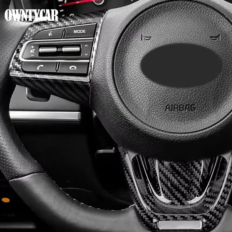 Car Steering Wheel Panel Real Carbon Fiber Cover For Kia Stinger 2018 2019 2020 2021 2022 2023 2024 Interior Trim Accessories
Car Steering Wheel Panel Real Carbon Fiber Cover For Kia Stinger 2018 2019 2020 2021 2022 2023 2024 Interior Trim Accessories
