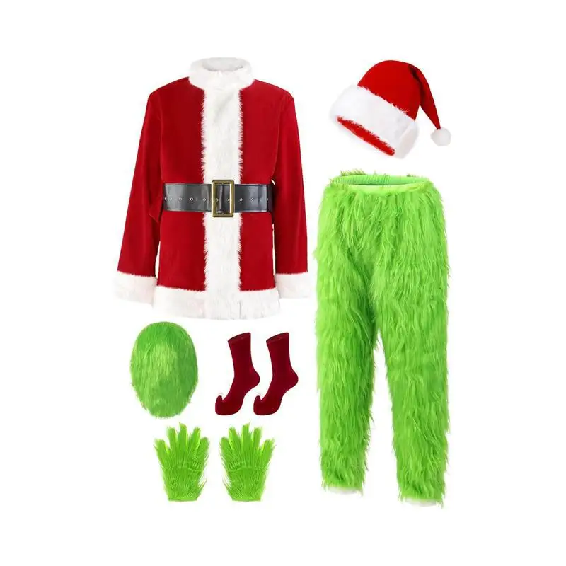 Grinch Cosplay Costume H 63447 Inch Women's Fashion Set Summer Outfit Cross-Border Shipping Available Student Uniform Workwear
Grinch Cosplay Costume H 63447 Inch Women's Fashion Set Summer Outfit Cross-Border Shipping Available Student Uniform Workwear
