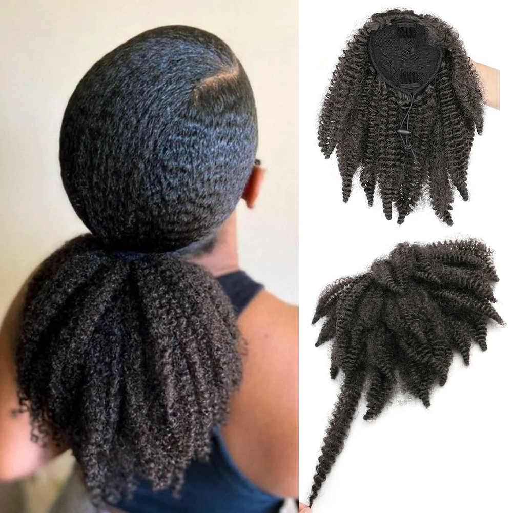 Afro Kinky Curly Drawstring Ponytail Extension With Clips Synthetic Curly Hair Drawstring Ponytail Afro Puff Clip In Pony Tail Hair Piece For Women
Afro Kinky Curly Drawstring Ponytail Extension With Clips Synthetic Curly Hair Drawstring Ponytail Afro Puff Clip In Pony Tail Hair Piece For Women