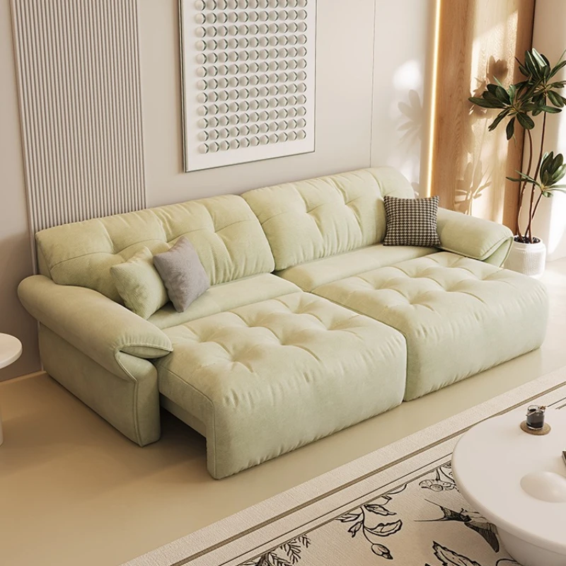 Chenier electric sofa living room telescopic adjustable dual-purpose cream wind zero wall function sofa
Chenier electric sofa living room telescopic adjustable dual-purpose cream wind zero wall function sofa