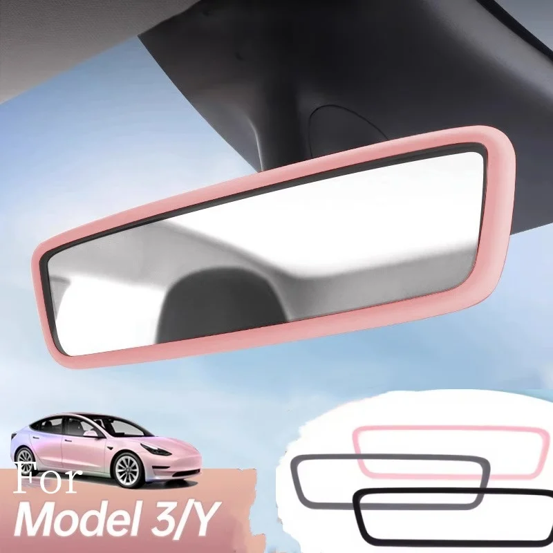 For Tesla Model 3 Y Interior Decor Accessories Rearview Mirror Protector Trim Silicone Decor Frame Waterproof Protection Strip
For Tesla Model 3 Y Interior Decor Accessories Rearview Mirror Protector Trim Silicone Decor Frame Waterproof Protection Strip