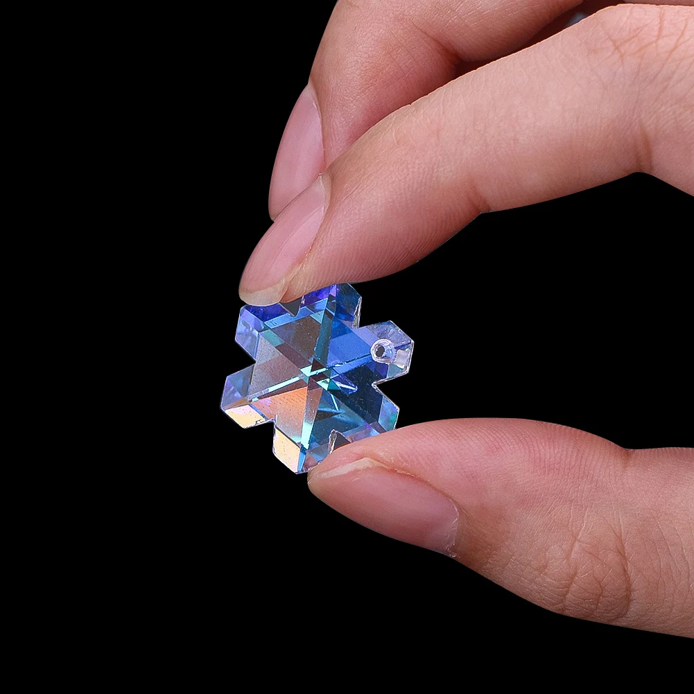 5PCS AB Crystal Octagonal Beads Pendant Sunflower Snowflake Shape Door Curtain Glass Beads DIY Jewelry Lamp Hanging Accessories
5PCS AB Crystal Octagonal Beads Pendant Sunflower Snowflake Shape Door Curtain Glass Beads DIY Jewelry Lamp Hanging Accessories