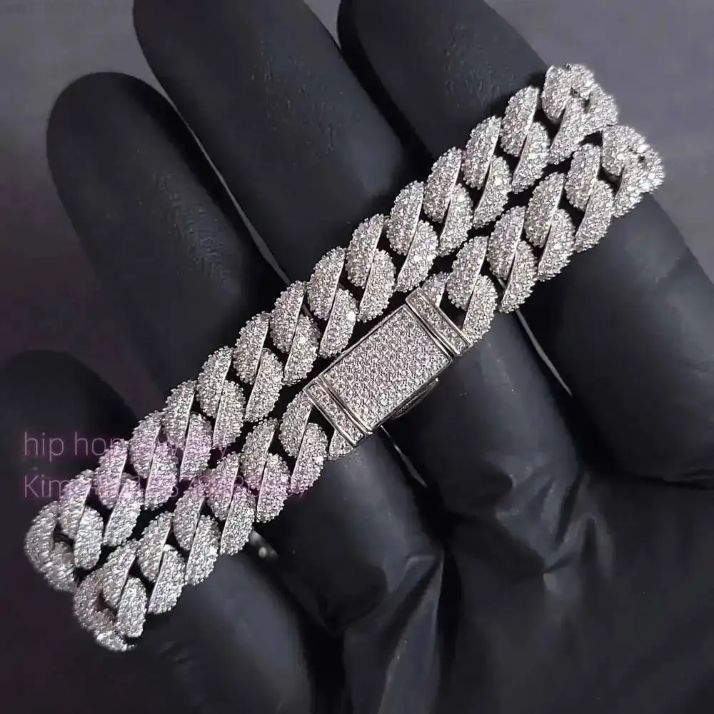 Hip Hop Jewelry Cuban Link Chain 925 Silver Custom 10mm Width Gra Certificate Moissanite Diamond Cuban Necklace
Hip Hop Jewelry Cuban Link Chain 925 Silver Custom 10mm Width Gra Certificate Moissanite Diamond Cuban Necklace
