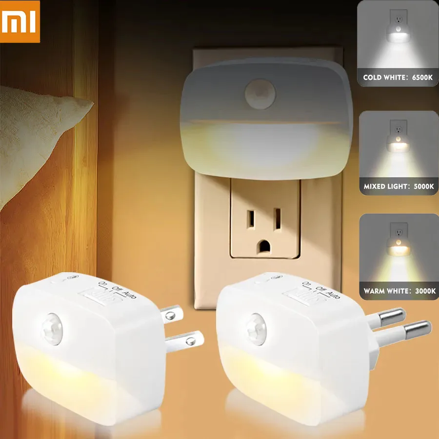 Светодиодный ночник Xiaomi с розеткой датчика движения, вилка европейского стандарта, США, настенный светильник, 3 цвета, сенсорное затемнение для спальни, прикроватной тумбочки, прихожей, 85-265 В
Светодиодный ночник Xiaomi с розеткой датчика движения, вилка европейского стандарта, США, настенный светильник, 3 цвета, сенсорное затемнение для спальни, прикроватной тумбочки, прихожей, 85-265 В