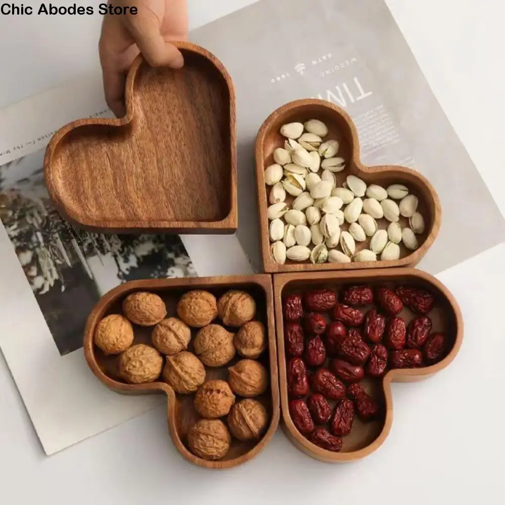Love Heart Shaped Wooden Tray Smooth Surface Unbreakable Snack Plates Durable Stackable Sushi Serving Trays Entertaining
Love Heart Shaped Wooden Tray Smooth Surface Unbreakable Snack Plates Durable Stackable Sushi Serving Trays Entertaining