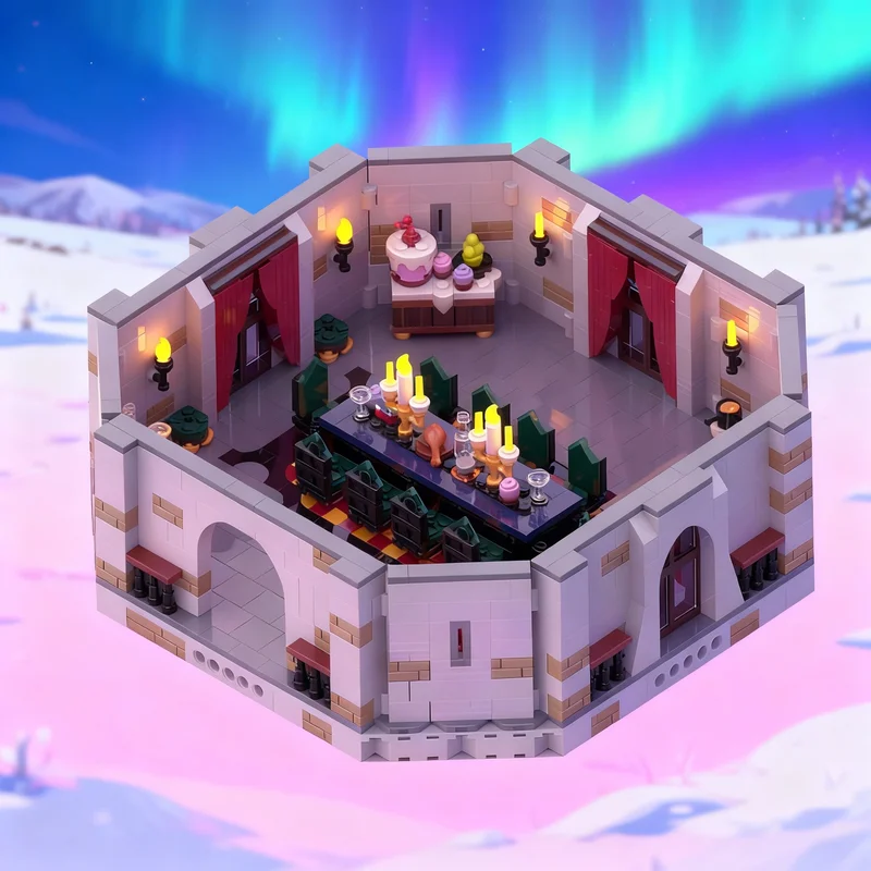 Набор строительных блоков MOC «Банкетный зал» (1380 деталей), модель замка-подземелья, архитектурные игрушки, развивающие конструкторы, рождественские подарки для детей
Набор строительных блоков MOC «Банкетный зал» (1380 деталей), модель замка-подземелья, архитектурные игрушки, развивающие конструкторы, рождественские подарки для детей