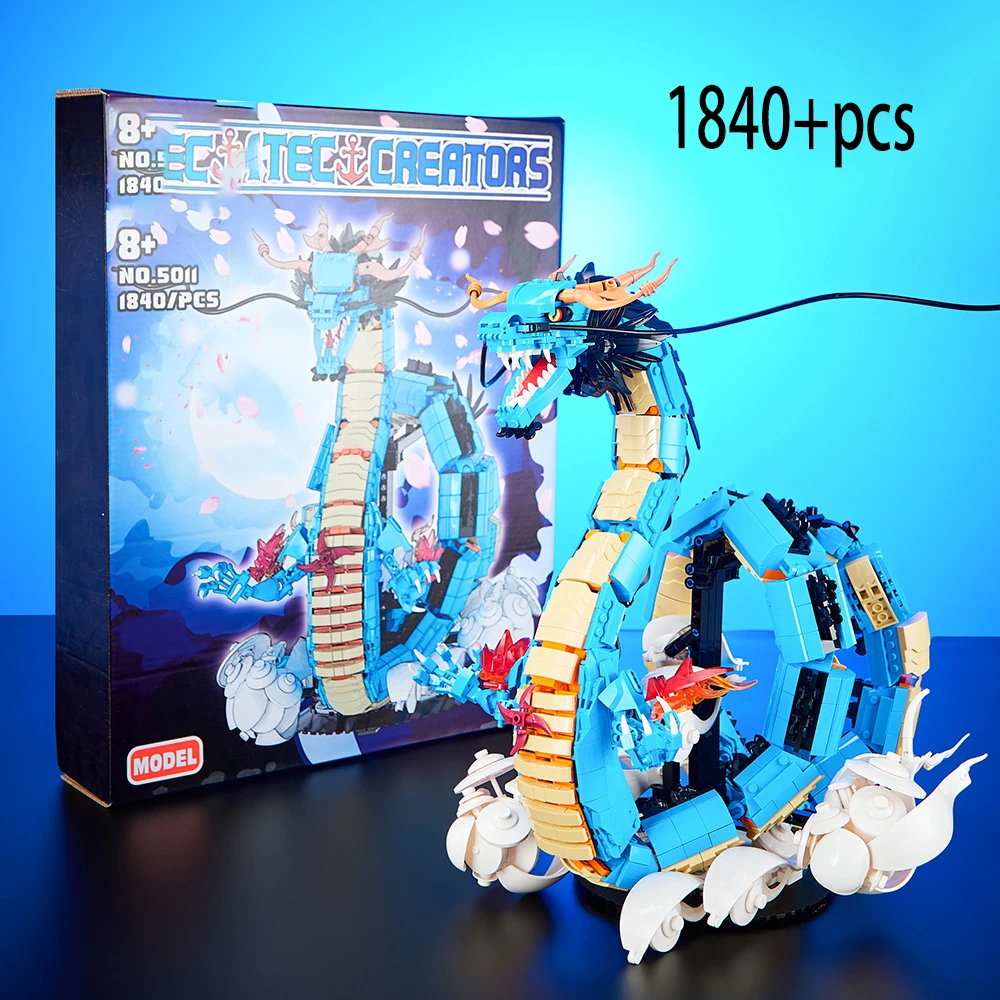 One Piece Kaido Blue Dragon Form Kaido Buliding Blocks Educational Toy Kids Bricks Action Children's Birthday Gifts
One Piece Kaido Blue Dragon Form Kaido Buliding Blocks Educational Toy Kids Bricks Action Children's Birthday Gifts