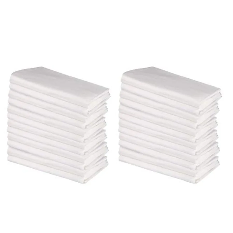 100% Cotton Flour Sack Towels 24 Pack Lt-Free Pre-Washed Hemmed Edges Reusable Kitchen Towels for Cleang Embroidery Printing an
100% Cotton Flour Sack Towels 24 Pack Lt-Free Pre-Washed Hemmed Edges Reusable Kitchen Towels for Cleang Embroidery Printing an