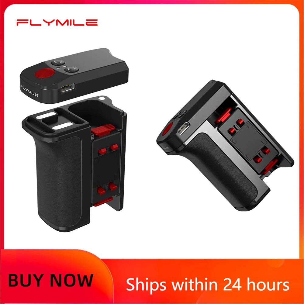 Flymile Camera Grip Wiht Bluetooth Remote for Insta360 Ace Pro 2/X5 Street Handle Photography Accessories
Flymile Camera Grip Wiht Bluetooth Remote for Insta360 Ace Pro 2/X5 Street Handle Photography Accessories