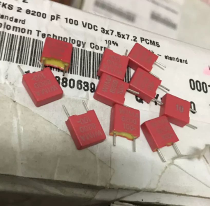 5PCS/10PCS/20PCS/Lot Brand NEW WIMA FKS2 100V 0.0082UF 100V 822 0.0082UF 8200PF Film Capacitor 100v0.0082uf 100V822 Pitch 5mm
5PCS/10PCS/20PCS/Lot Brand NEW WIMA FKS2 100V 0.0082UF 100V 822 0.0082UF 8200PF Film Capacitor 100v0.0082uf 100V822 Pitch 5mm
