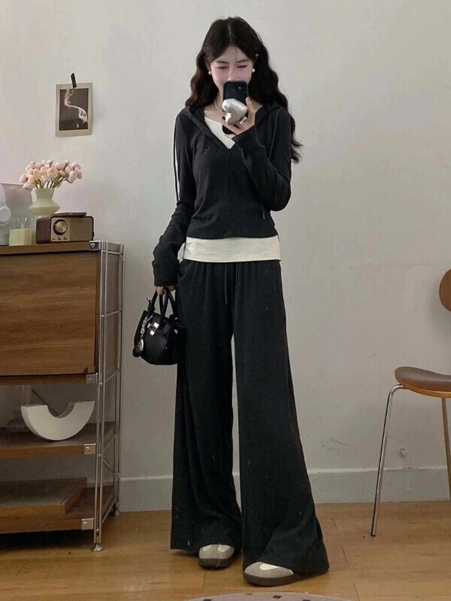 plus Size Casual Sportswear Set Women Spring Autumn New Style Hooded Base Shirt Top Bottoms Two Piece Set Comfortable Polyester
plus Size Casual Sportswear Set Women Spring Autumn New Style Hooded Base Shirt Top Bottoms Two Piece Set Comfortable Polyester