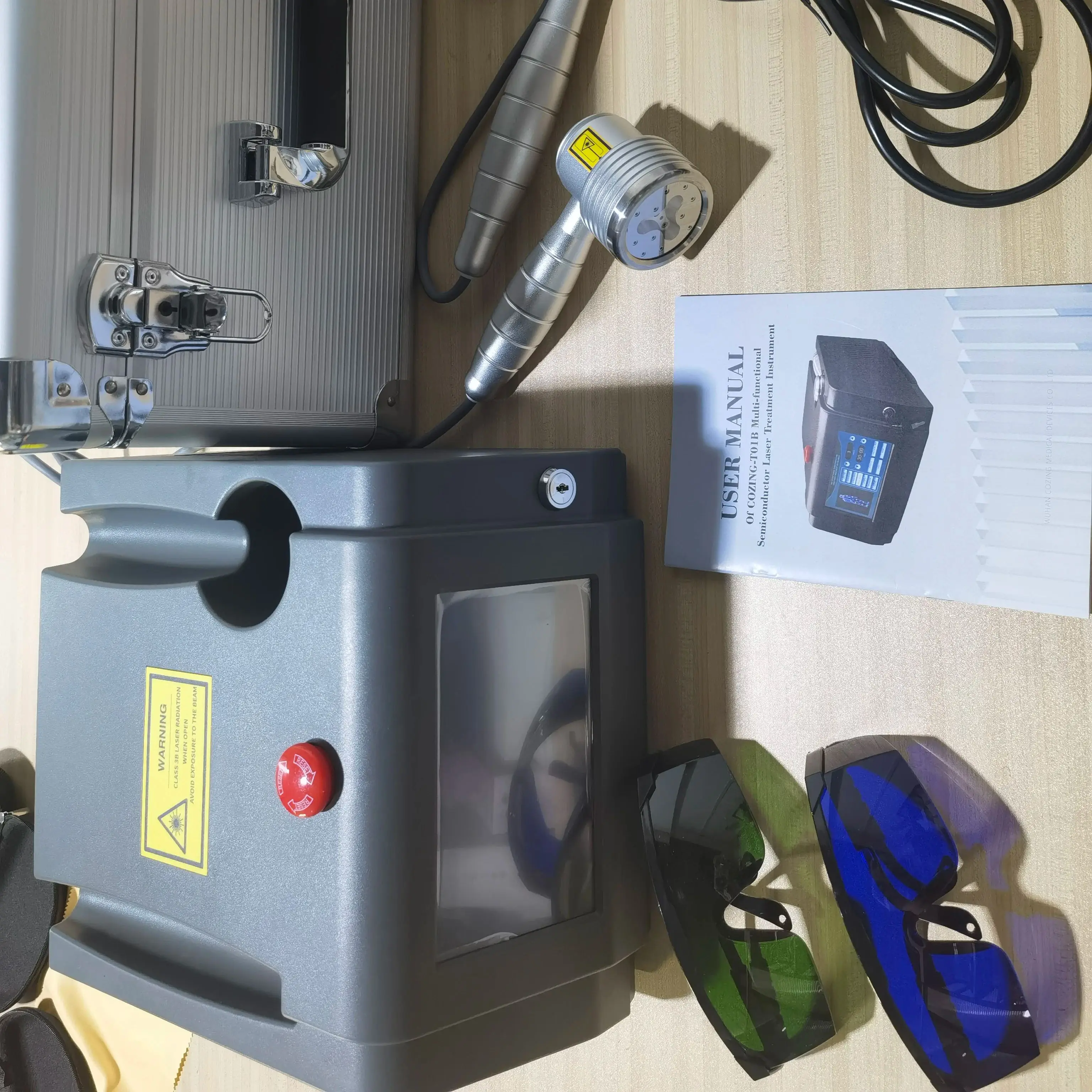 Professional 650nm+808nm Dual Laser Therapy Device - Deep Tissue Pain Relief for Arthritis/Back Pain/Sciatica
Professional 650nm+808nm Dual Laser Therapy Device - Deep Tissue Pain Relief for Arthritis/Back Pain/Sciatica