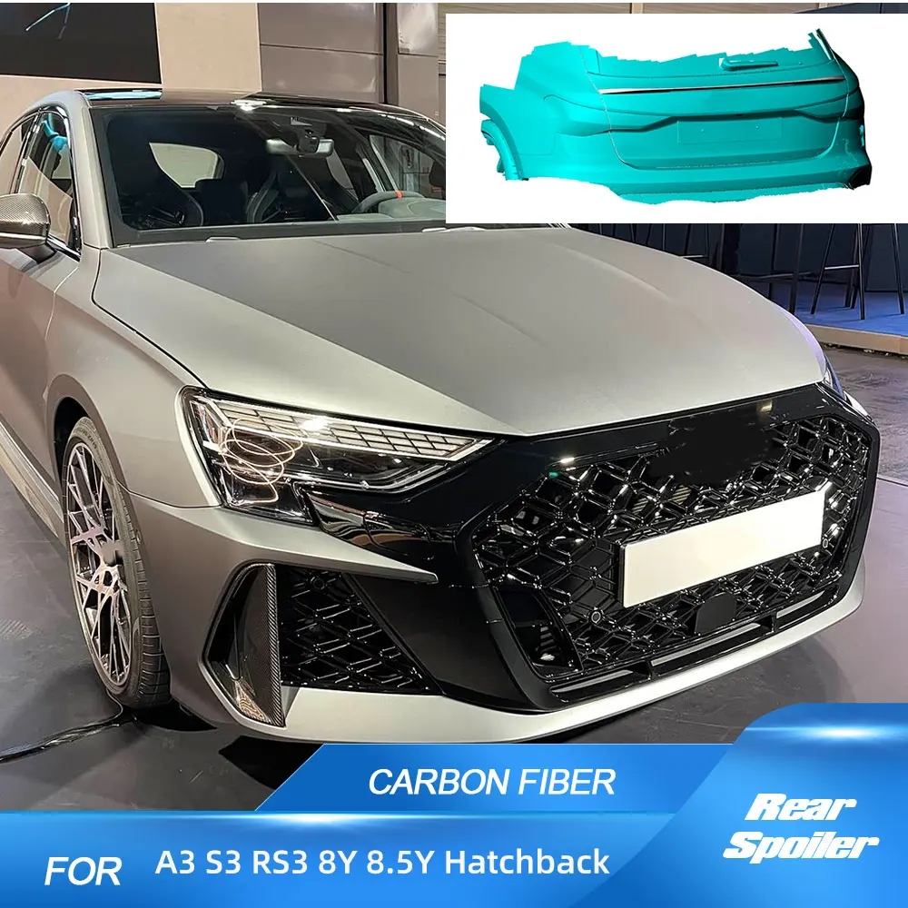 for Audi A3 S3 RS3 8Y 8.5Y Hatchback 2021-2026 Carbon Fiber Car Rear Spoiler Rear Wing Trunk Spoiler
for Audi A3 S3 RS3 8Y 8.5Y Hatchback 2021-2026 Carbon Fiber Car Rear Spoiler Rear Wing Trunk Spoiler