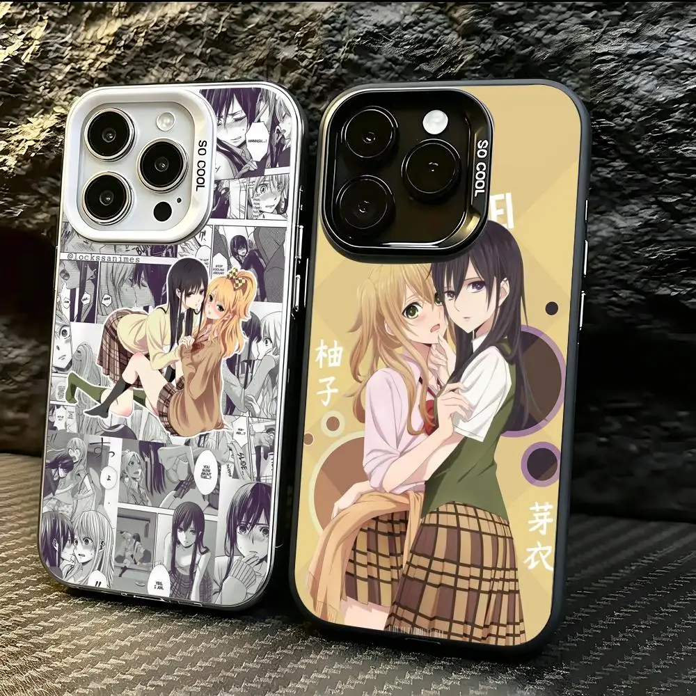 Anime C-citrus Phone Case For iPhone 17 16 15 14 13 Pro Max Air Hard Matte Shockproof Cover
Anime C-citrus Phone Case For iPhone 17 16 15 14 13 Pro Max Air Hard Matte Shockproof Cover