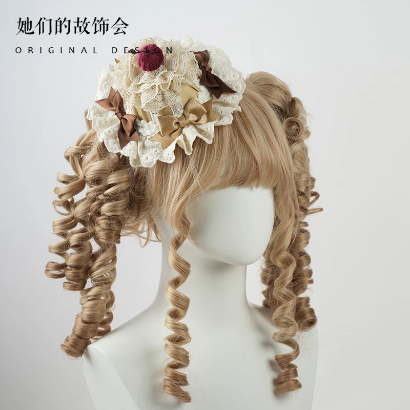 Кружевной бант KC Ретро Цилиндр Аксессуары для волос Лолита Оригинальный кофейный кекс ручной работы Плоская шляпа Шпилька
Кружевной бант KC Ретро Цилиндр Аксессуары для волос Лолита Оригинальный кофейный кекс ручной работы Плоская шляпа Шпилька