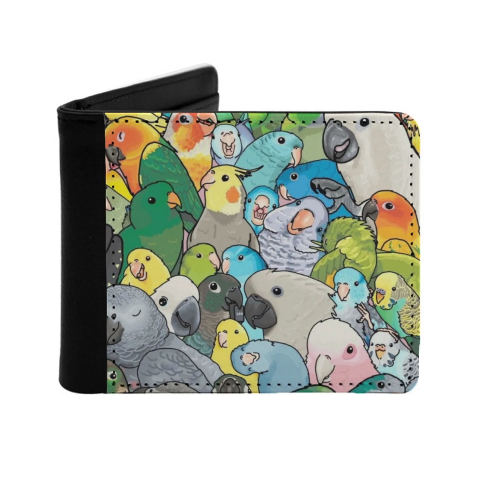 Parrot Party Men's Wallet Pu Leather Wallet Multifunction Credit Card Purse Carton Parrots Parrot Lovebird Parrotlet Cockatoo
Parrot Party Men's Wallet Pu Leather Wallet Multifunction Credit Card Purse Carton Parrots Parrot Lovebird Parrotlet Cockatoo