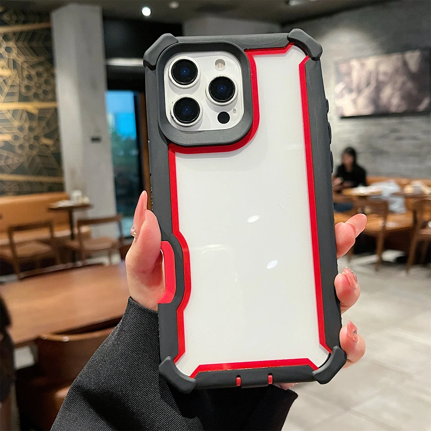 Military Grade Airbags Protection Defender Cover for iPhone 16 Pro Max 11 12 13 Pr0 14 15 16 Plus Clear Rugged Bumper Case Funda
Military Grade Airbags Protection Defender Cover for iPhone 16 Pro Max 11 12 13 Pr0 14 15 16 Plus Clear Rugged Bumper Case Funda