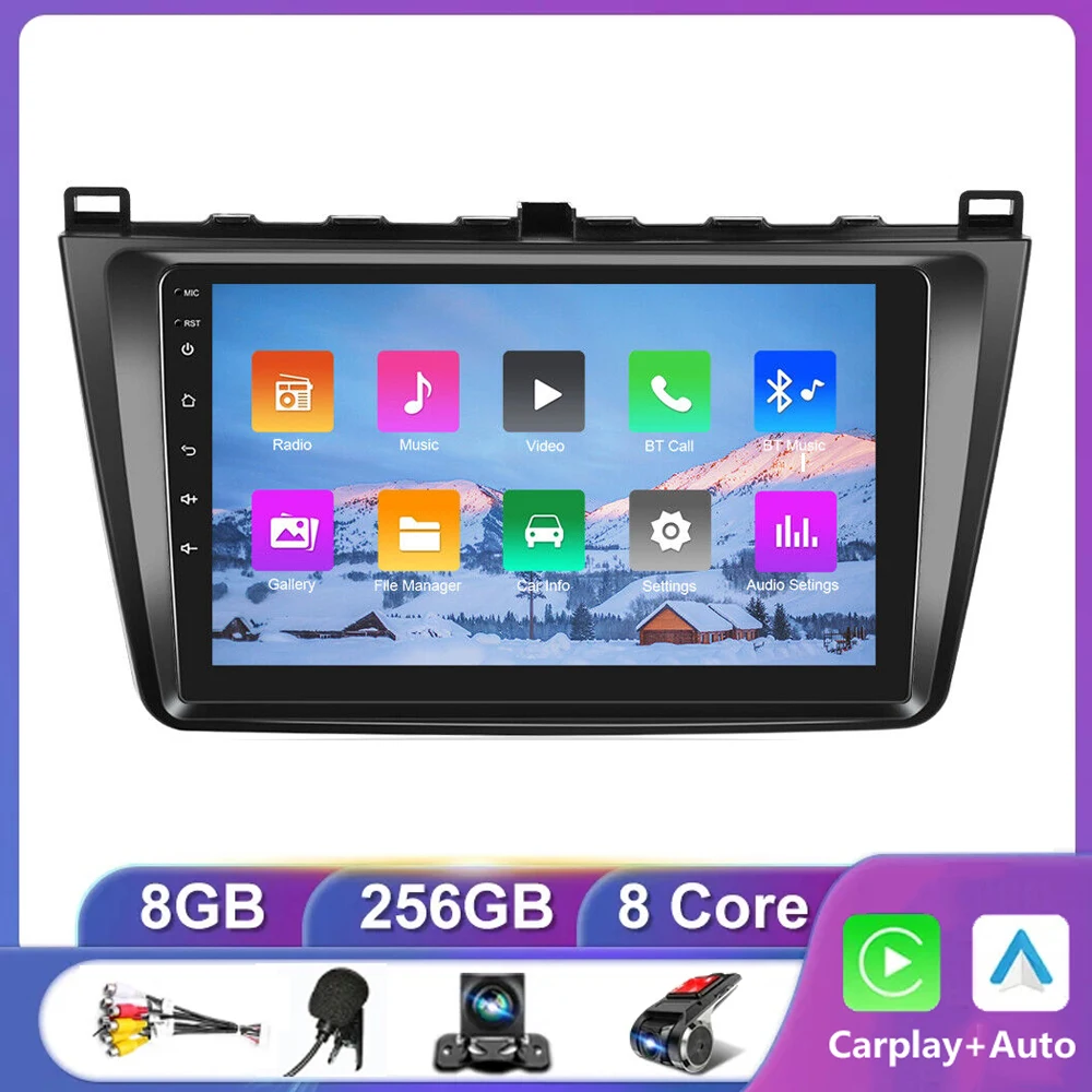 For Mazda 6 GH 2007 2008-2012 4G Car Radio Multimedia Video Player Navigation Stereo GPS DSP Android 13 Head Unit No 2Din 2 Din
For Mazda 6 GH 2007 2008-2012 4G Car Radio Multimedia Video Player Navigation Stereo GPS DSP Android 13 Head Unit No 2Din 2 Din