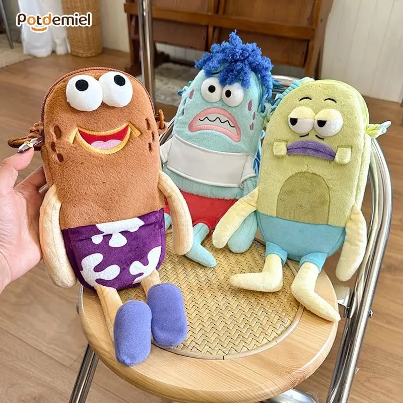 Novelty SpongeBob Background Fish Plush crossbody bag Weird Adorable Ugly bag Portable Zipper Creative Holiday Present
Novelty SpongeBob Background Fish Plush crossbody bag Weird Adorable Ugly bag Portable Zipper Creative Holiday Present
