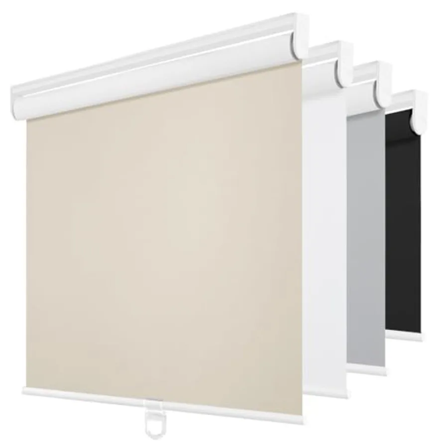 Cordless out Roller Shades for Windows, Thermal Insulated UV Protection Pull Down Shades, Total out Window Blinds for Home, Off
Cordless out Roller Shades for Windows, Thermal Insulated UV Protection Pull Down Shades, Total out Window Blinds for Home, Off
