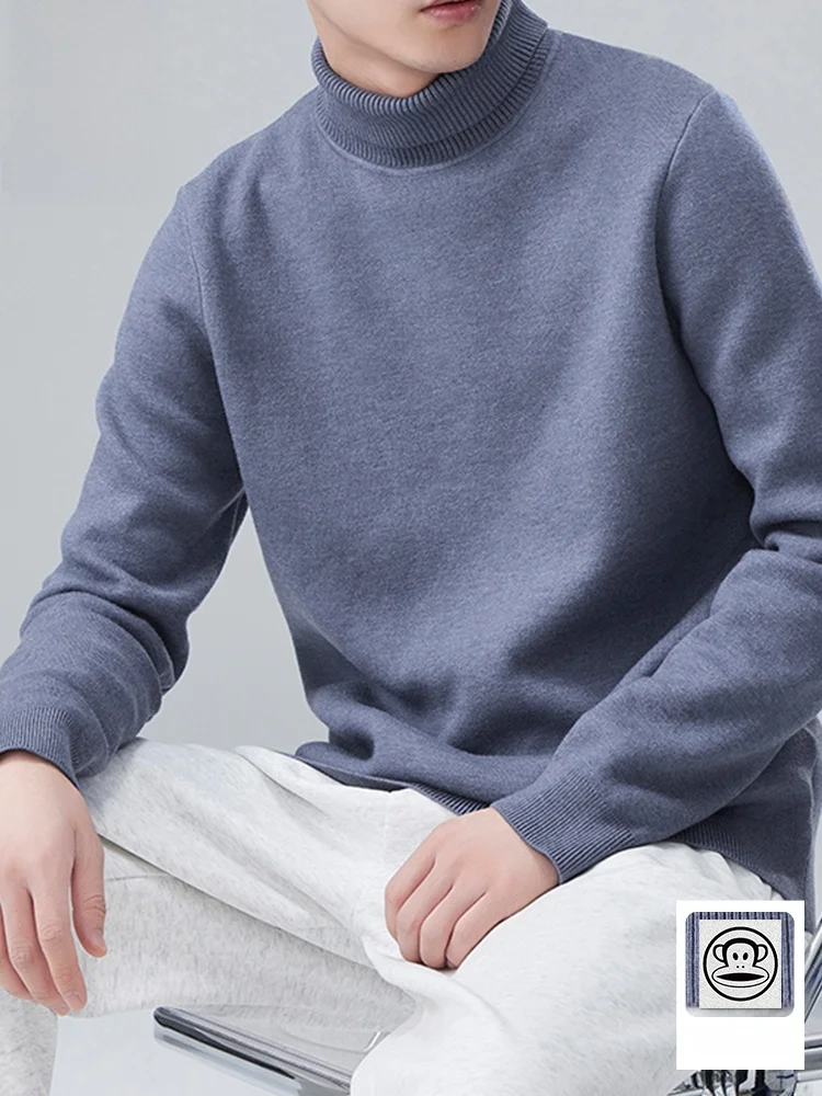 PaulFrank High Ne Fce Lined Knitwear Men's Casual Loose Warm Top Pure Color Winter Faionable Monkey Patterned Sweater
PaulFrank High Ne Fce Lined Knitwear Men's Casual Loose Warm Top Pure Color Winter Faionable Monkey Patterned Sweater