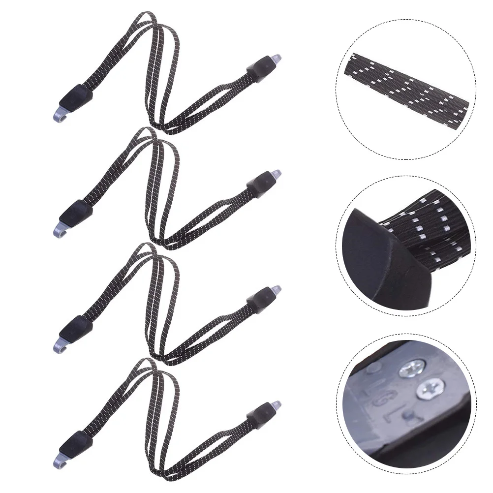 4Pcs Bungee Cords with Hooks for Bike Luggage Strap Elastic Rope Bicycle Motorcycle Cargo Securing Fixed Strap Rope
4Pcs Bungee Cords with Hooks for Bike Luggage Strap Elastic Rope Bicycle Motorcycle Cargo Securing Fixed Strap Rope