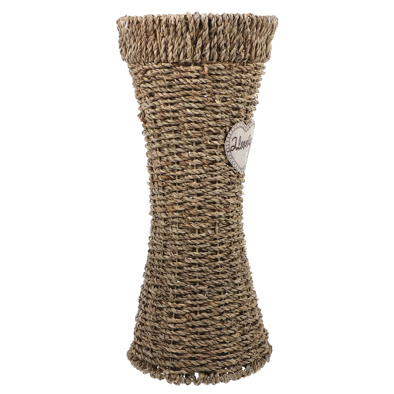 Natural Seagrass Woven Flower Vase Decorative Handmade Boho Style Plant Pot Eco-Friendly Non-Toxic Fade Frost Resistant
Natural Seagrass Woven Flower Vase Decorative Handmade Boho Style Plant Pot Eco-Friendly Non-Toxic Fade Frost Resistant