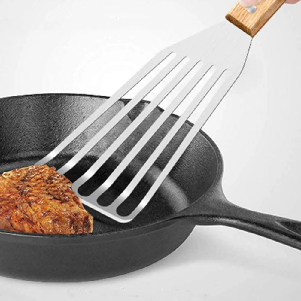 Stainless Steel Fish Spatula Wear resistant Multi function Steak Shovel Barbecue Cook Supply Pancake Baking Tool
Stainless Steel Fish Spatula Wear resistant Multi function Steak Shovel Barbecue Cook Supply Pancake Baking Tool