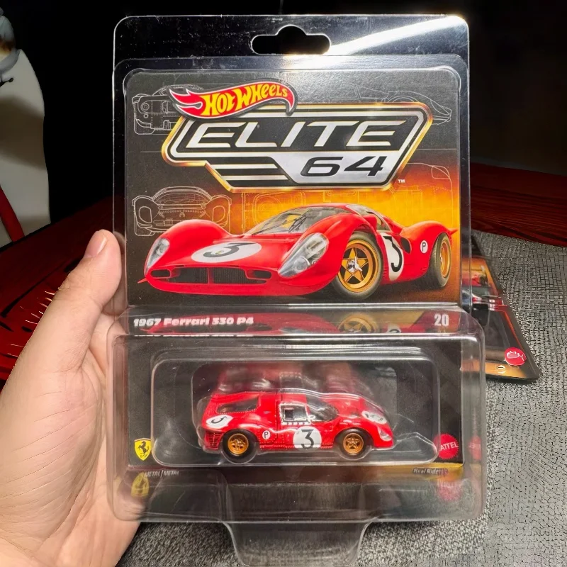 Hot Wheels Elite 64 1967 Ferrari 330 P4 1/64 Alloy Diecast Car Model Red Version Collectible Toys For Car Enthusiasts In Stock
Hot Wheels Elite 64 1967 Ferrari 330 P4 1/64 Alloy Diecast Car Model Red Version Collectible Toys For Car Enthusiasts In Stock