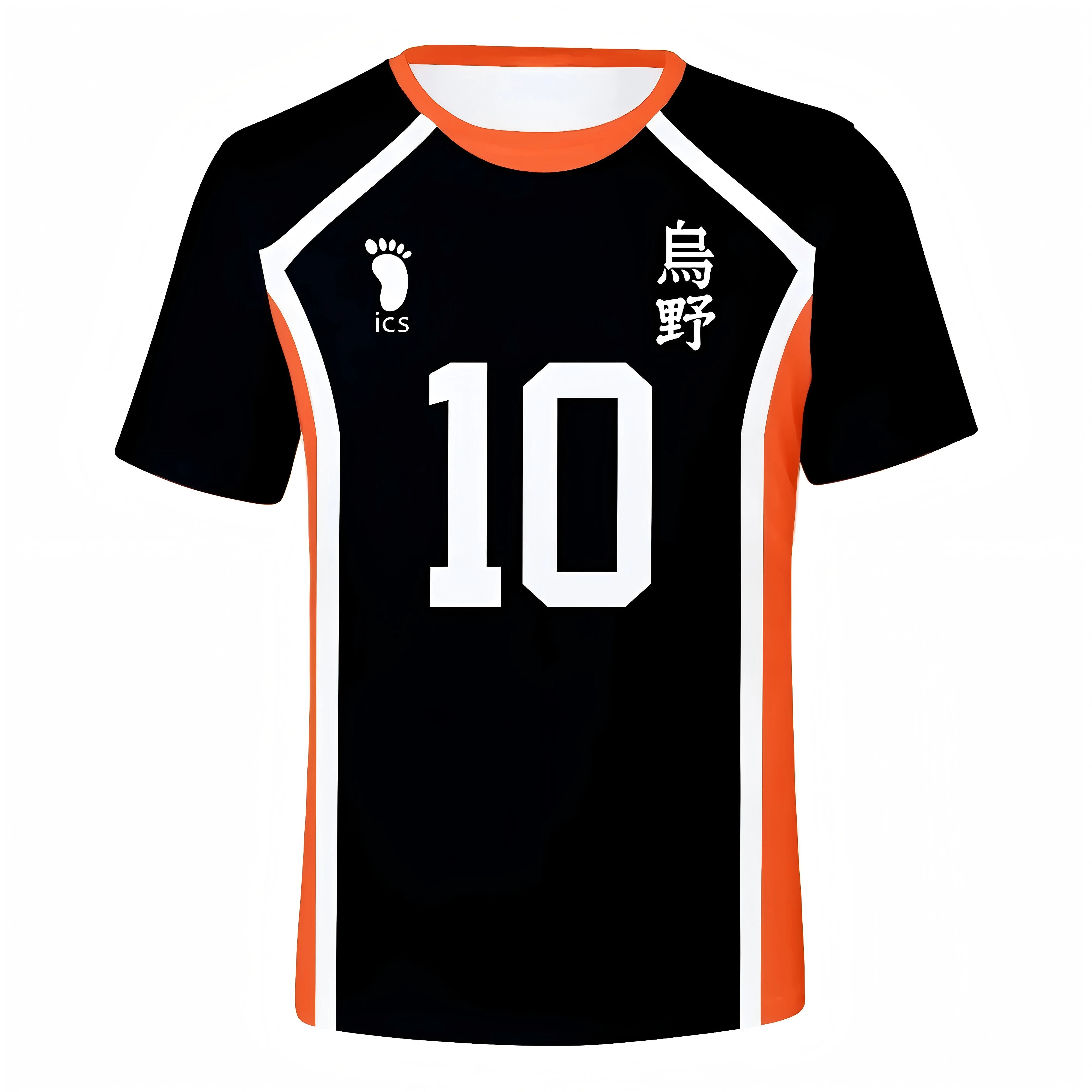 Summer Haigui Short sleeved Top Men's 3D T-shirt Volleyball Team Uniform Training Clothes Women's T-shirt Casual Printed T-shirt
Summer Haigui Short sleeved Top Men's 3D T-shirt Volleyball Team Uniform Training Clothes Women's T-shirt Casual Printed T-shirt
