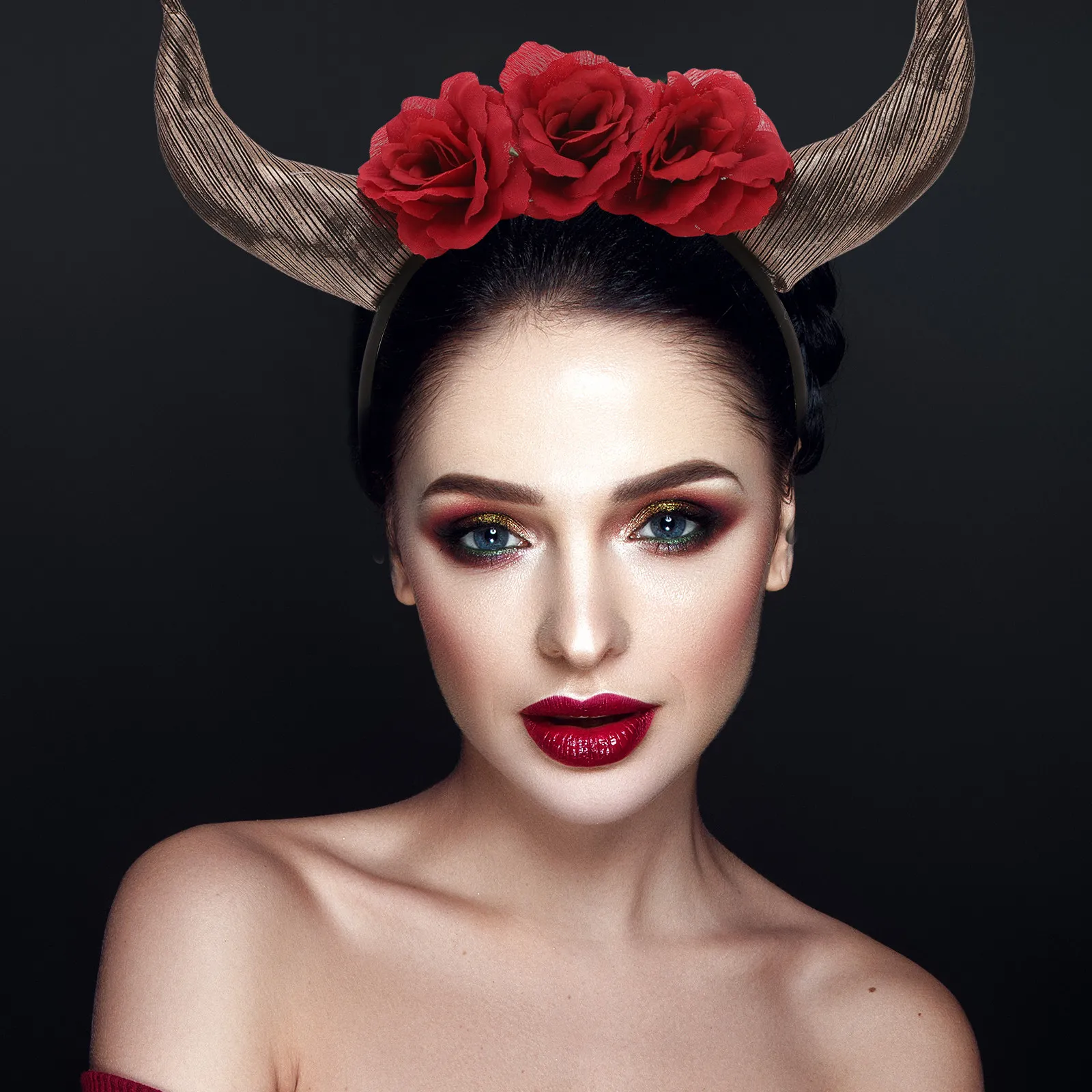 Exquisite Cloth Flower Horn Headband for Day of The Dead Festival Cosplay Party Photography Church Gathering Elegant Comfortable
Exquisite Cloth Flower Horn Headband for Day of The Dead Festival Cosplay Party Photography Church Gathering Elegant Comfortable