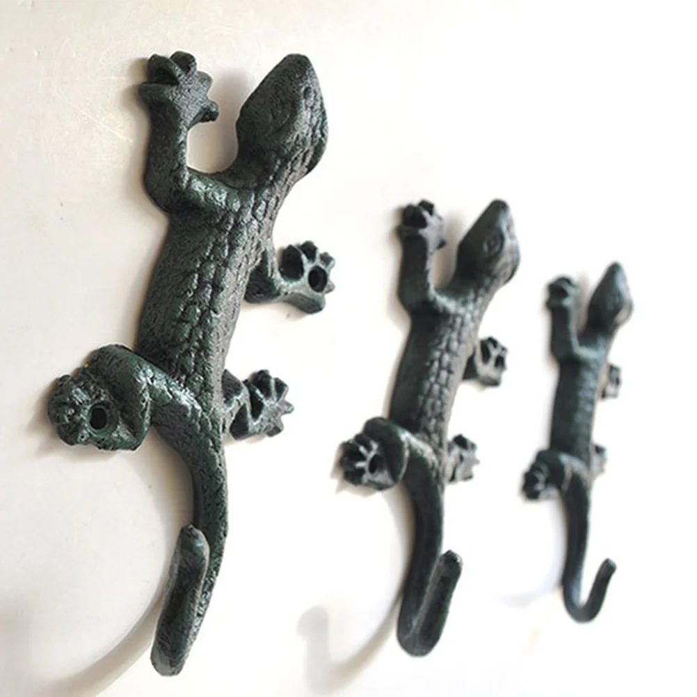 Iron Hook Gecko Design Wall Hanger Shop Garden Decoration 2pcs Screws Multi functional Coat Hat Clothes
Iron Hook Gecko Design Wall Hanger Shop Garden Decoration 2pcs Screws Multi functional Coat Hat Clothes