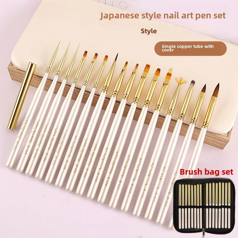 16pcs Brush Set Tools Surgical Acrylic Painting Kit with Metal Handle Full New Product Nail Art Nylon Beauty Care Make Tools
16pcs Brush Set Tools Surgical Acrylic Painting Kit with Metal Handle Full New Product Nail Art Nylon Beauty Care Make Tools