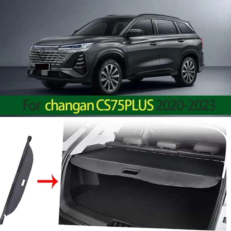 For Changan CS75PLUS 2020-2023 Black Privacy Screen Retractable Trunk Security Tonneau Cover Luggage Shield Shade Cargo Cover
For Changan CS75PLUS 2020-2023 Black Privacy Screen Retractable Trunk Security Tonneau Cover Luggage Shield Shade Cargo Cover