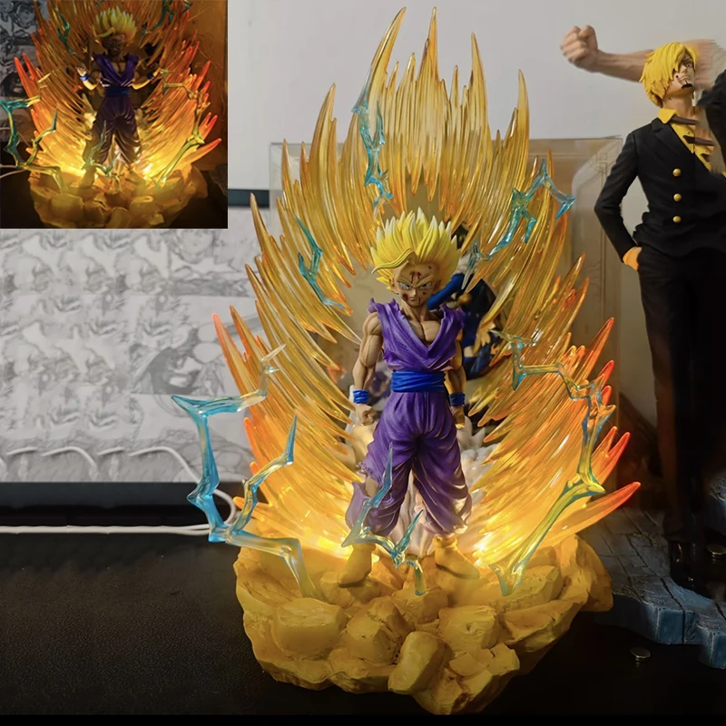35cm Super 2 Gohan Dragon Ball Z Figures SSJ2 Son Gohan Action Figures PVC Anime Cecolltion Model Toys Desktop Decoration Gifts
35cm Super 2 Gohan Dragon Ball Z Figures SSJ2 Son Gohan Action Figures PVC Anime Cecolltion Model Toys Desktop Decoration Gifts