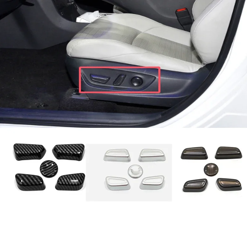Для Toyota CHR C-HR 2024 2025 ABS углеродное волокно ручка регулировки сиденья кнопка переключателя крышка отделка автомобильные аксессуары
Для Toyota CHR C-HR 2024 2025 ABS углеродное волокно ручка регулировки сиденья кнопка переключателя крышка отделка автомобильные аксессуары