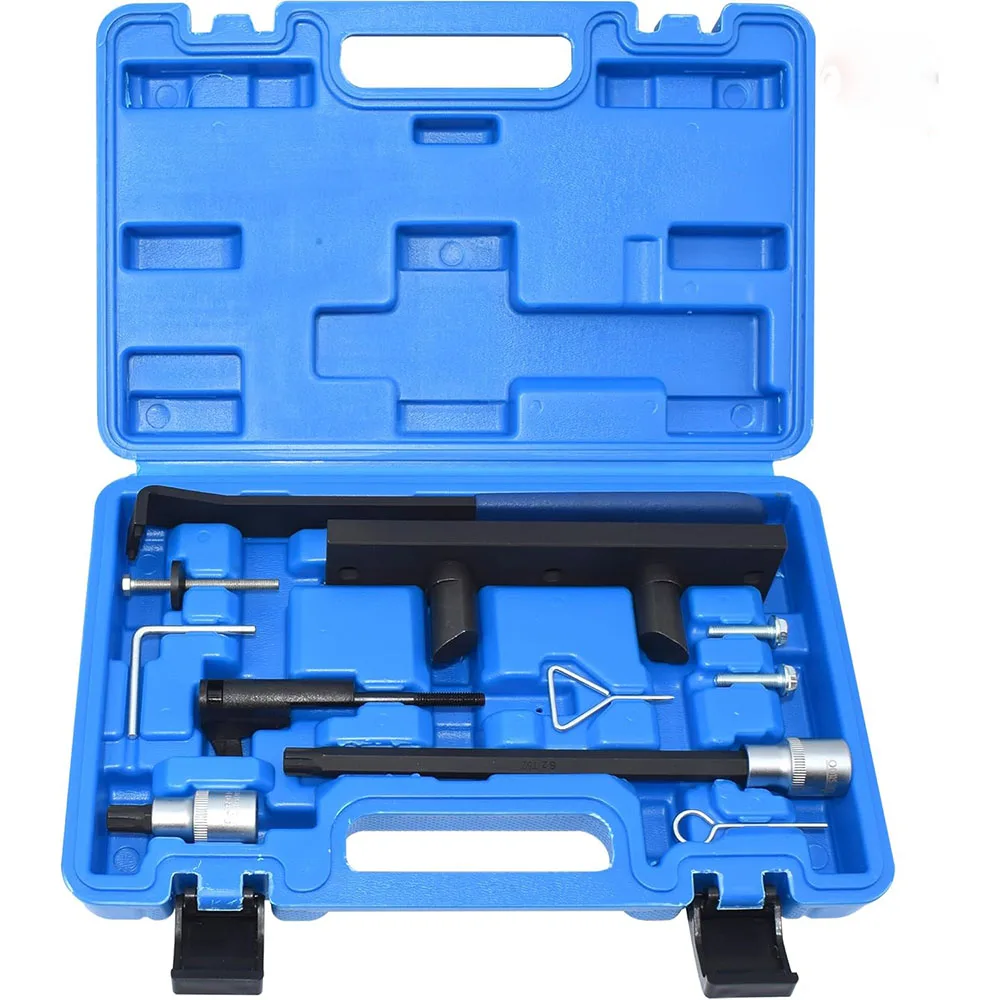 Camshaft Alignment Locking Timing Tool Kit for Audi VW 2.0 FSI/TFSi Petrol Engine T10252 T10115 T10020 with T52 T40080 Socket
Camshaft Alignment Locking Timing Tool Kit for Audi VW 2.0 FSI/TFSi Petrol Engine T10252 T10115 T10020 with T52 T40080 Socket