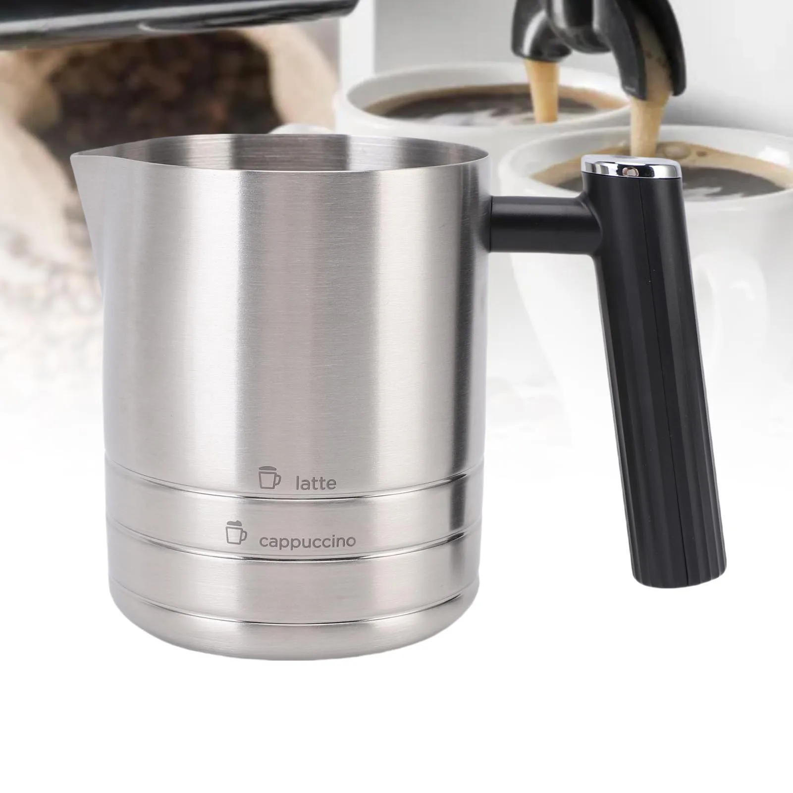 Чашка для вспенивания молока, подходит для кофемашины NINJA ES601 ES655, кувшин для вспенивания молока, кувшин из нержавеющей стали 304, удобная ручка
Чашка для вспенивания молока, подходит для кофемашины NINJA ES601 ES655, кувшин для вспенивания молока, кувшин из нержавеющей стали 304, удобная ручка