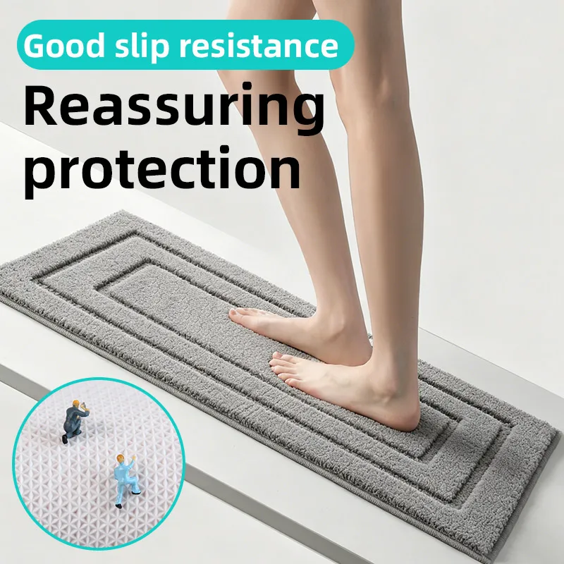 Indoor door mat, non-slip & washable, absorbent and durable, suitable for front door, back door, entryway and bathroom
Indoor door mat, non-slip & washable, absorbent and durable, suitable for front door, back door, entryway and bathroom