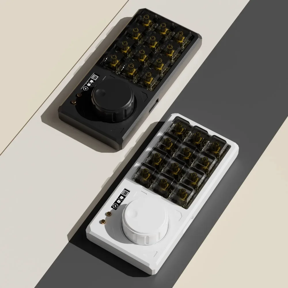RE keypad mechanical keyboard aluminum alloy material design force feedback custom custom CNC aluminum lump lump hot swap 12-key
RE keypad mechanical keyboard aluminum alloy material design force feedback custom custom CNC aluminum lump lump hot swap 12-key